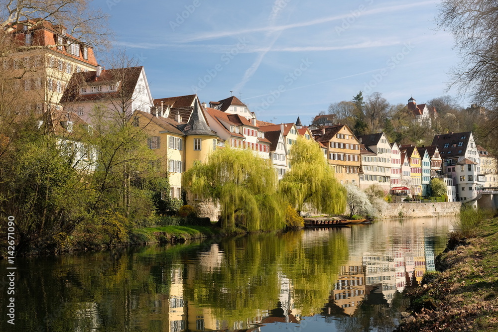 Tübingen mit Neckarfront