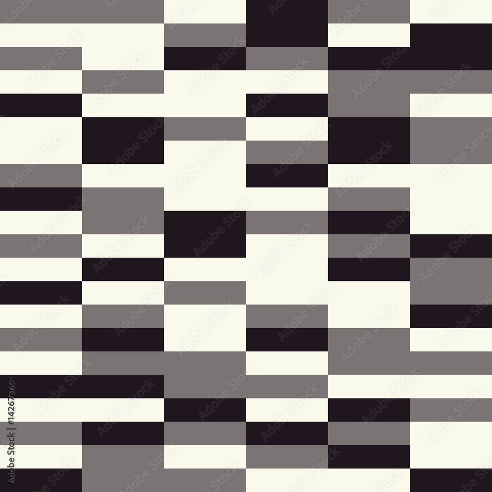 Geometrical seamless pattern in beige, gray and black tones Geometrical seamless pattern in beige, gray and black tones