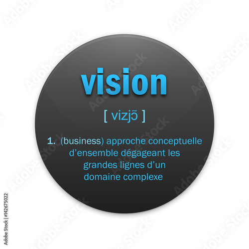 Icône VISION avec définition