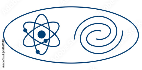 atom and universe