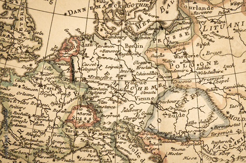アンティークの古地図　ヨーロッパ © moonrise