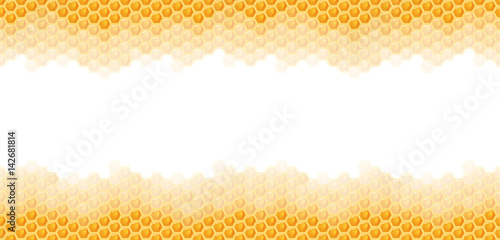seamless honey comb background