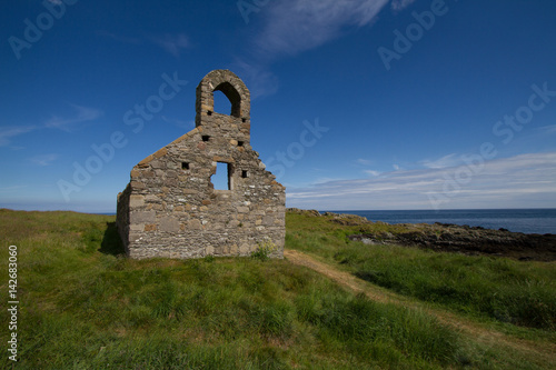 Church ruin at St Michael's Island