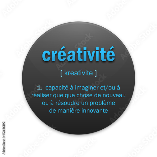 Icône "CREATIVITE" avec définition