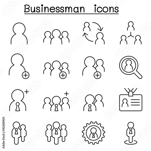 Businessman icon