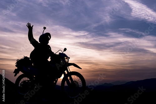 motosiklet macerası photo