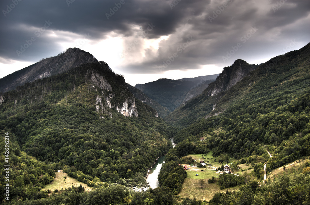 Góry w Czarnogórze
