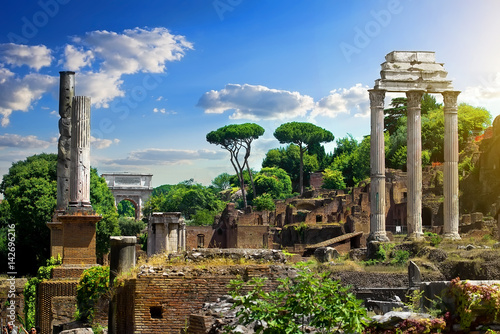 Ruined Roman Forum