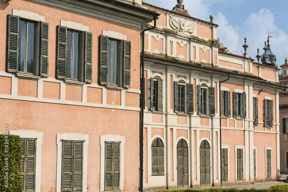 Fototapeta premium Varese (Italy): Palazzo Estense, hosting the town hall