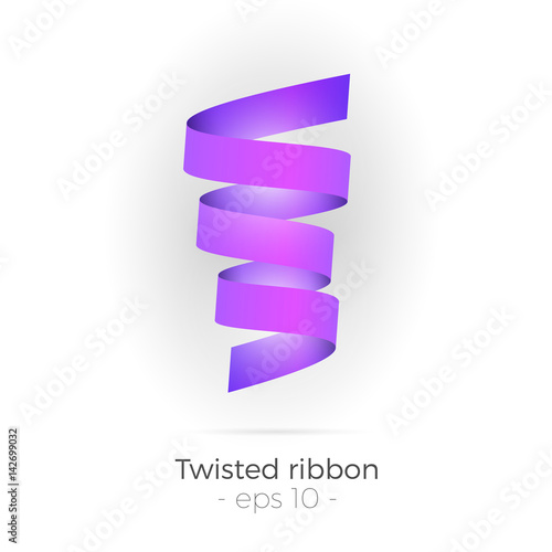 Twisted ribbon vector