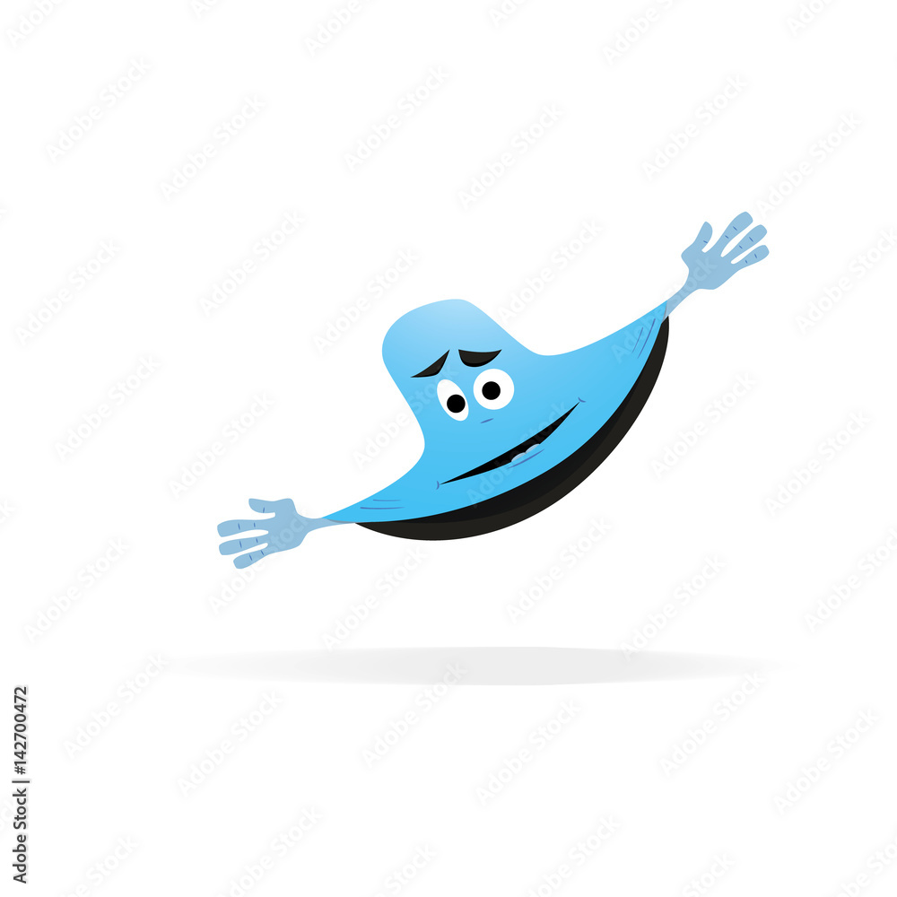 Obraz premium доброе приведение в полете