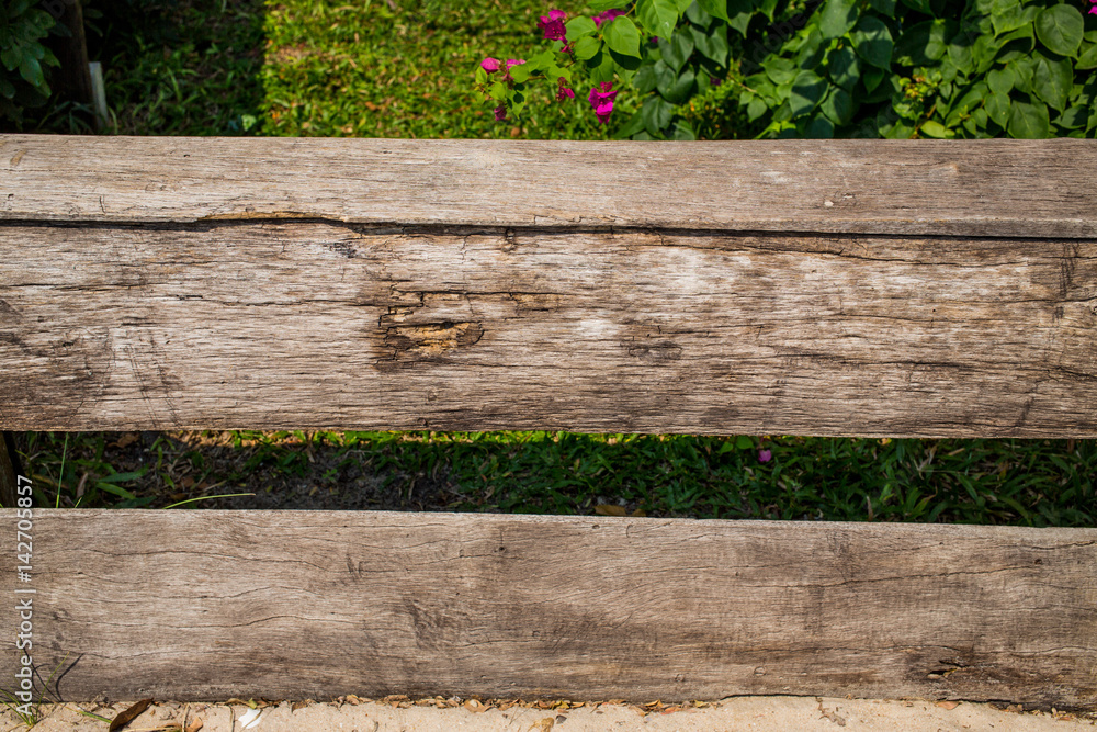 Fototapeta premium Wooden fence background