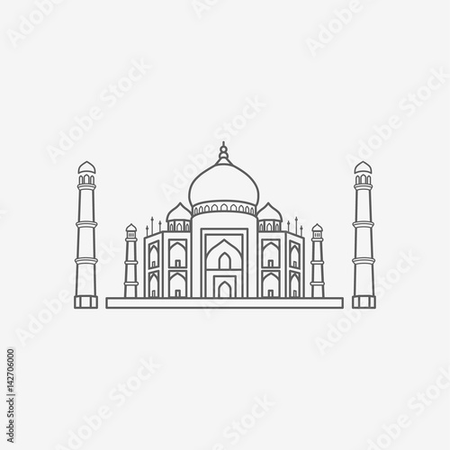 Taj Mahal, Agra, India 