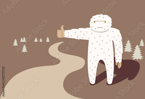 Yeti traveller