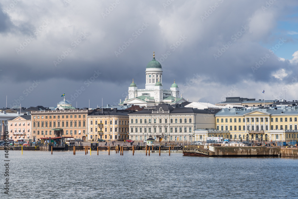 Harbor in Helsinki, Finland