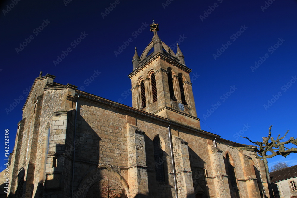 Fototapeta premium Eglise d'Excideuil.(Dordogne)