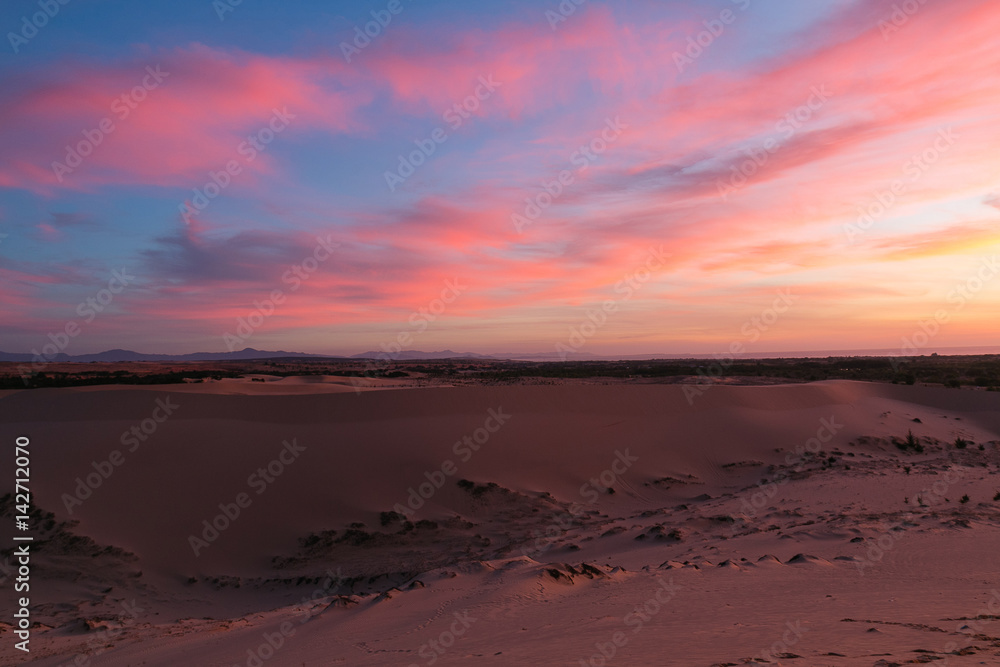 White Sand Dunes at Mui Ne South of Vietnam White Sand Dunes at Mui Ne South of Vietnam