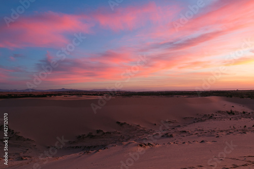 White Sand Dunes at Mui Ne South of Vietnam
