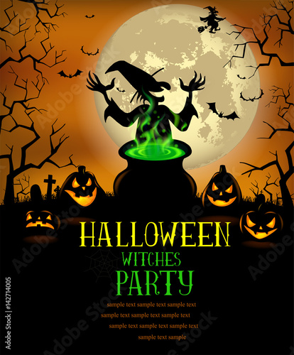 Halloween Menu Template