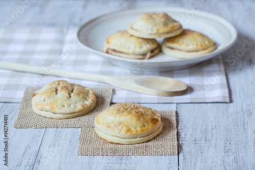 Apple Hand Pies With Wood Spoon