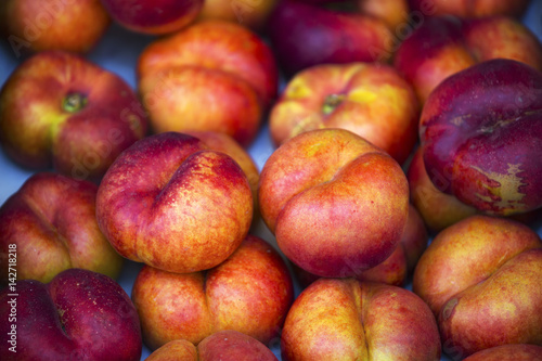 Nectarine Fruit  Background