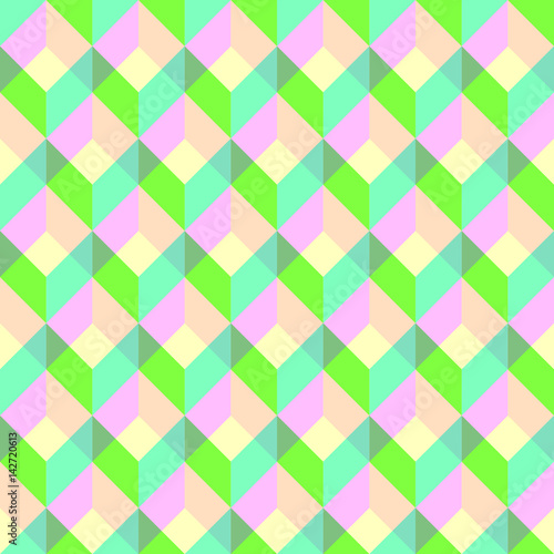 Seamless Geometric Pattern. Vector Black and White Zig Zag Texture