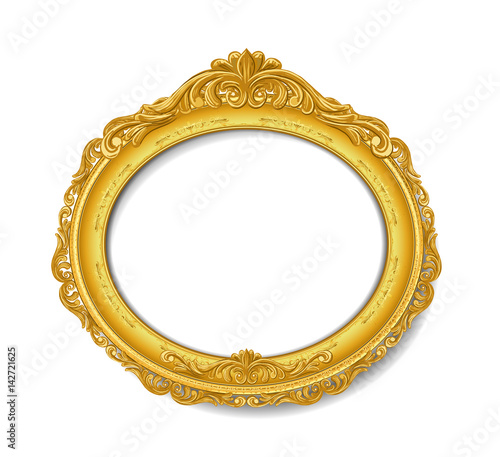 vintage gold picture frame