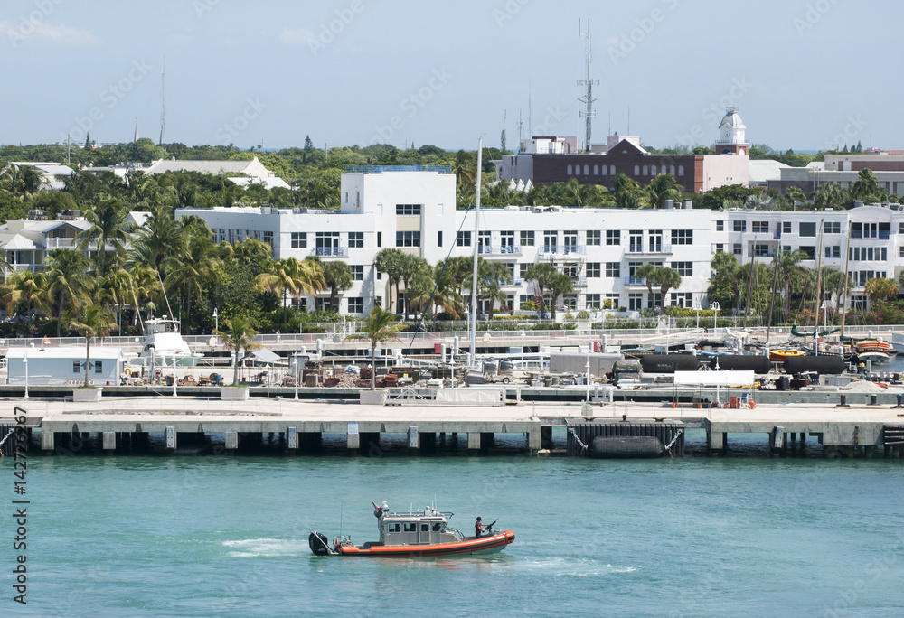 Fototapeta premium Protecting Southernmost Town