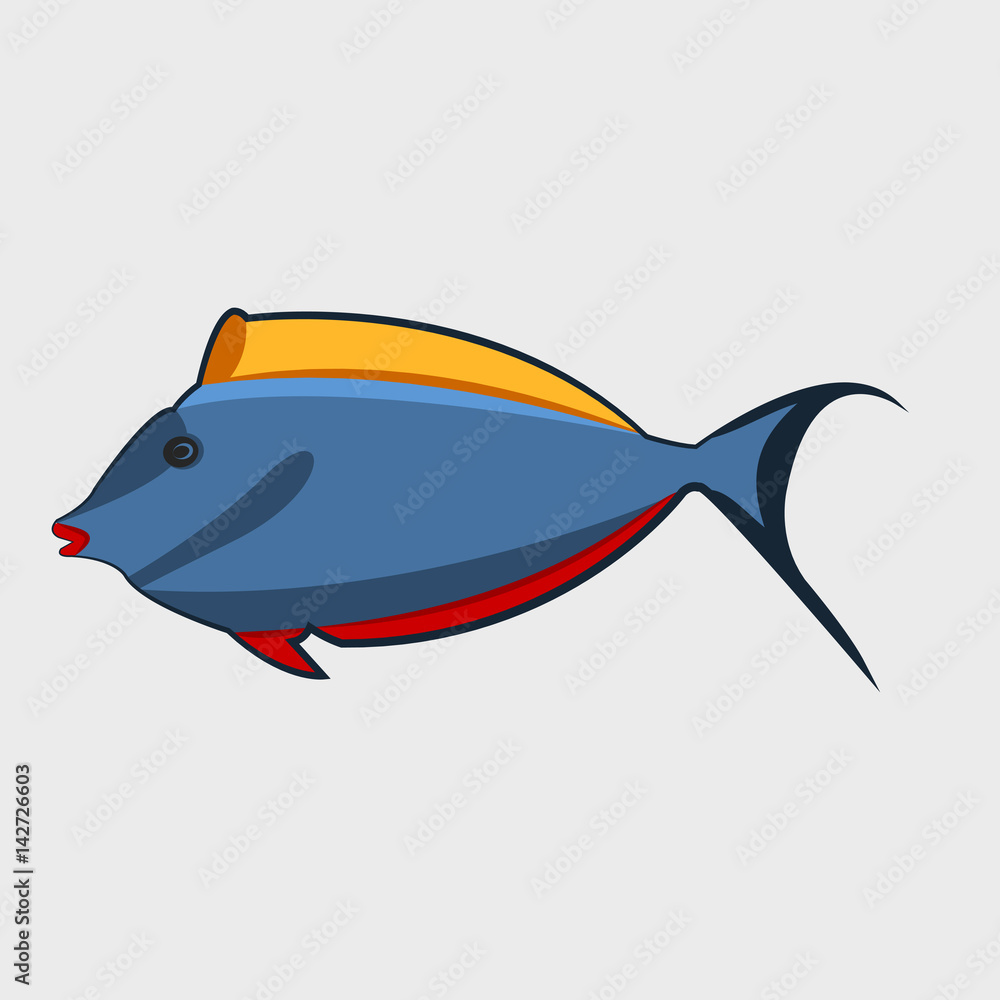 Icon reef fish.
