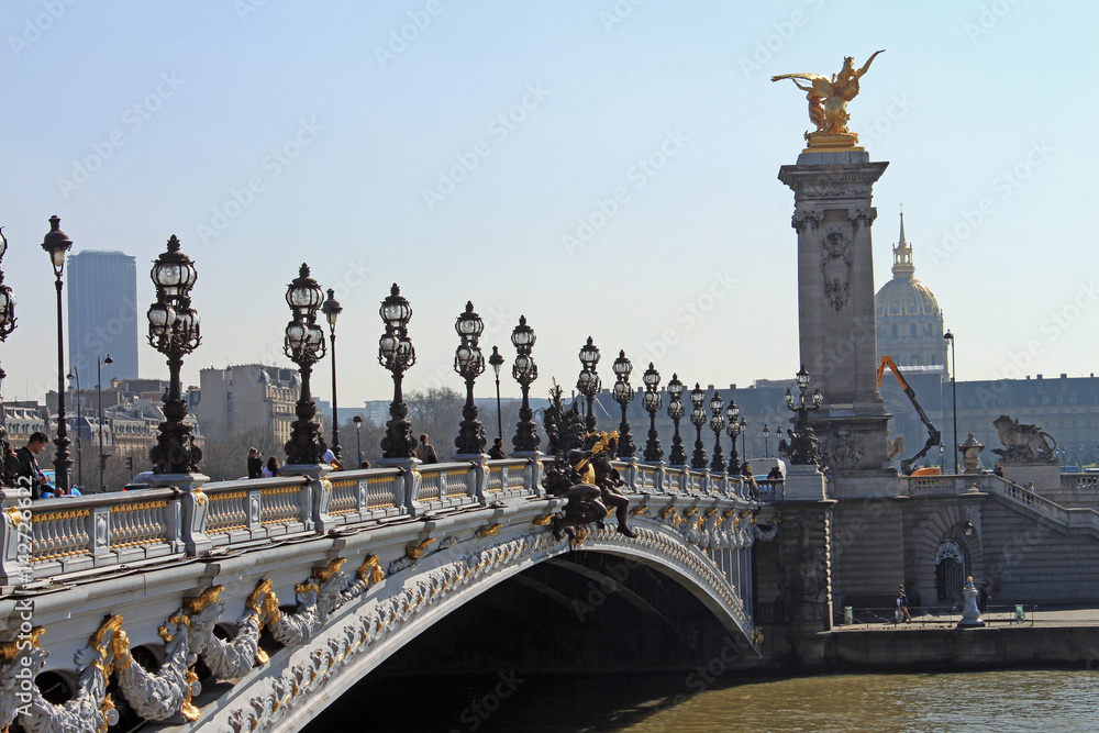 Paris, pont Alexandre III