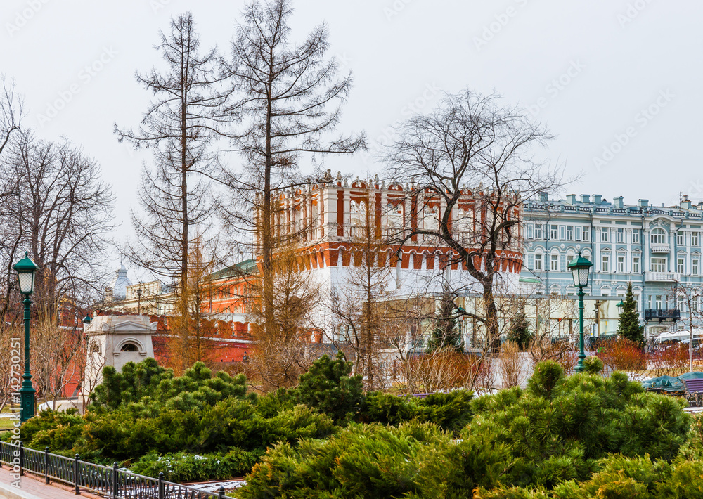 Kutafya tower of the Kremlin