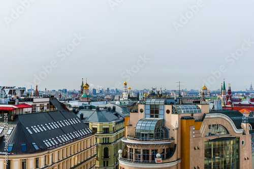 Moscow skyline with the Kremlin