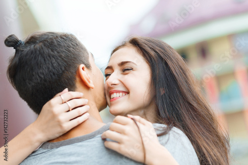 Young couple in love