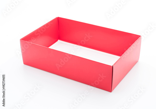 red paper box