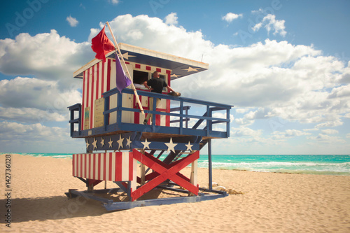 Lifeguard in Miami  © Travel_IR