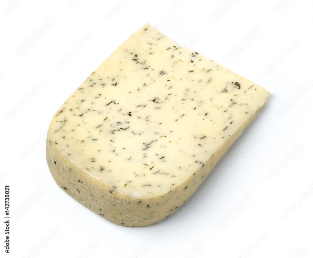 cheese  isolated on white