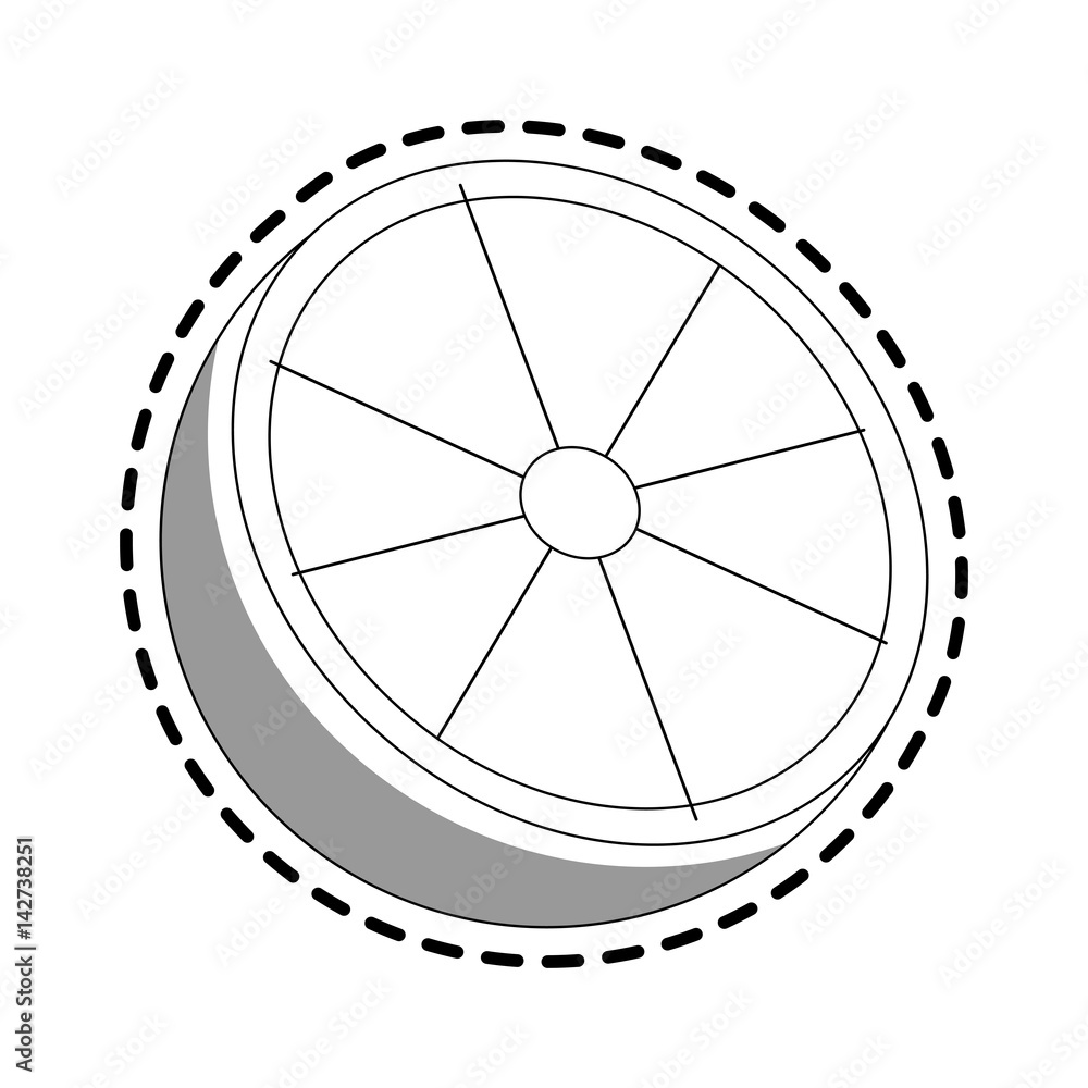 Fototapeta premium lime fruit icon image vector illustration design 