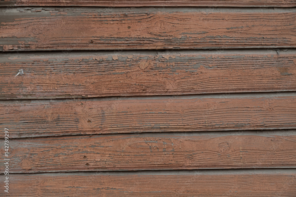 Fototapeta premium old wooden wall texture background boards