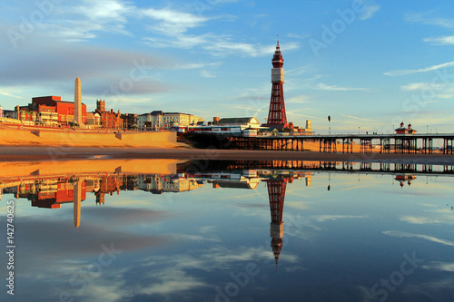 Blackpool Reflection photo