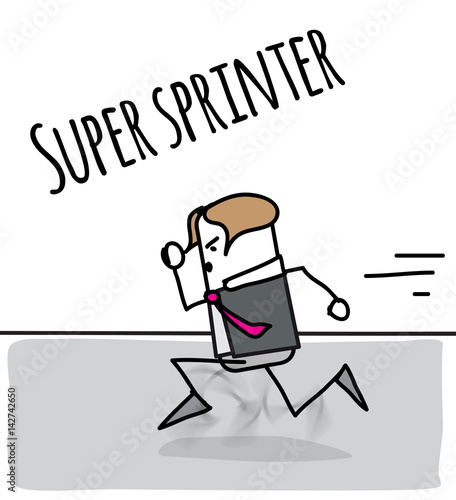 Commercial Super Sprinter - Vendeur rapide