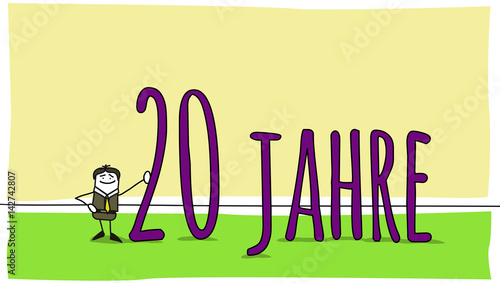 20 Jahre - Feier eines Firmenjubiläum