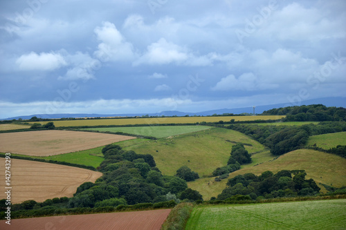 Fototapeta Naklejka Na Ścianę i Meble -  Grande Bretagne - Devon - Avant la pluie