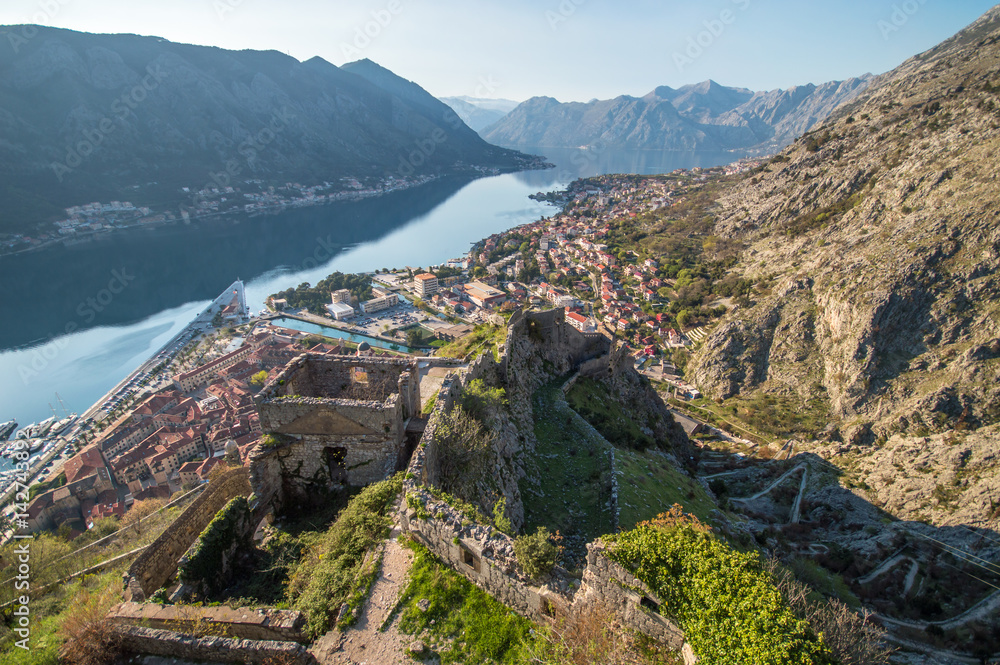Kotor from the castle