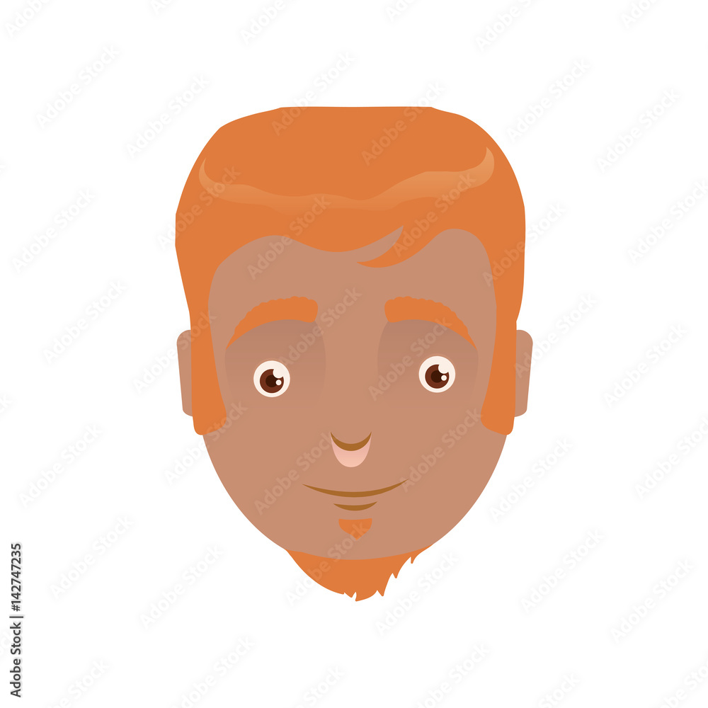 adult male avatar head vector icon illustration adult male avatar head vector icon illustration