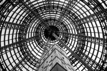Black and White Architecture Detail