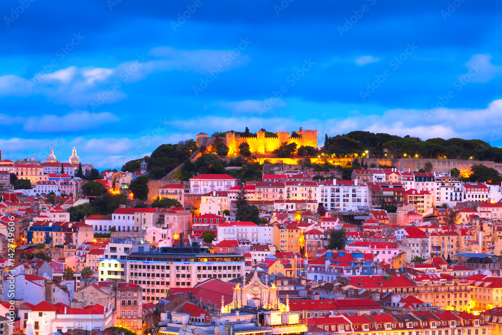 Obraz premium Lisbon Panorama, Portugal