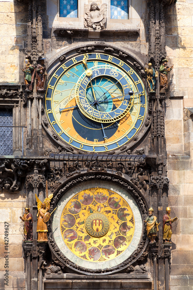 Obraz premium Prague Astronomical Clock, Czechia