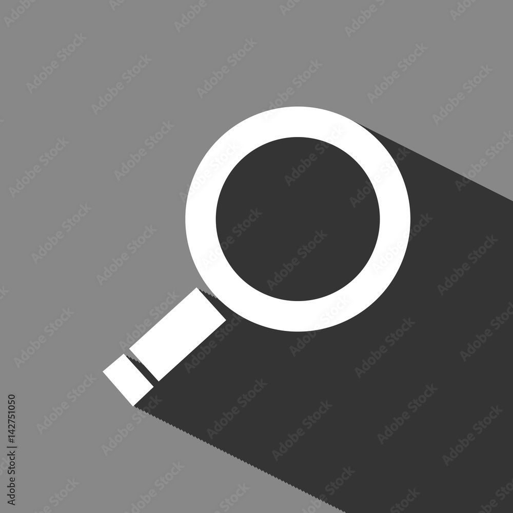 search icon stock vector illustration flat design search icon stock vector illustration flat design