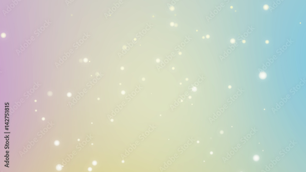 Abstract background with shining bokeh sparkles. Smooth animation looped. Abstract light bokeh