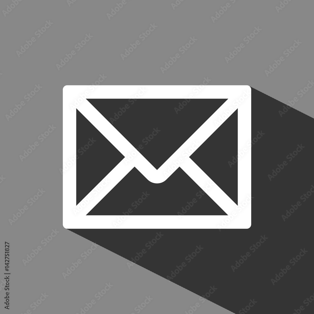 email icon stock vector illustration flat design email icon stock vector illustration flat design